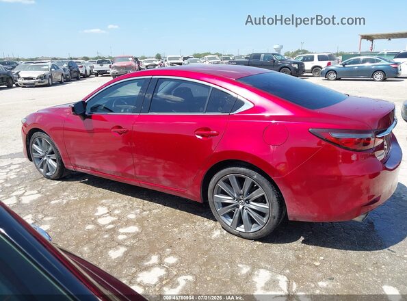 JM1GL1VM4J1317637 2018 MAZDA 6 Red Панорамний вид салону 360°