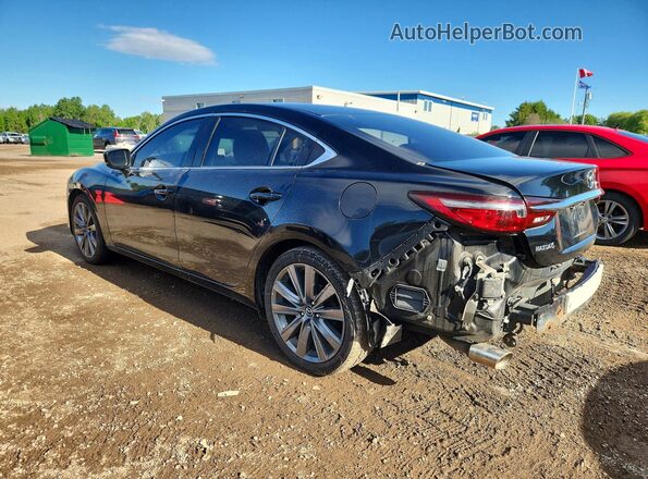 JM1GL1VM4L1522720 2020 MAZDA 6 Black უკანა მარცხენა