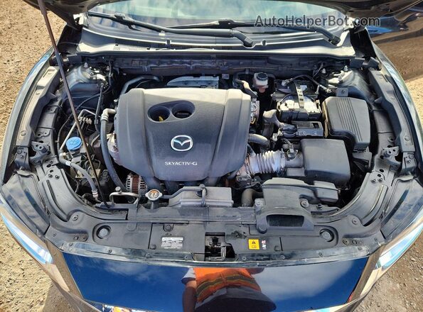 JM1GL1VM4L1522720 2020 MAZDA 6 Black უკანა სალონის ხედი