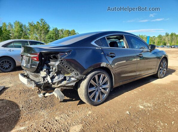 JM1GL1VM4L1522720 2020 MAZDA 6 Black უკანა მარჯვენა