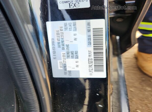 JM1GL1VM4L1522720 2020 MAZDA 6 Black VIN კოდის სტიკერის ხედი