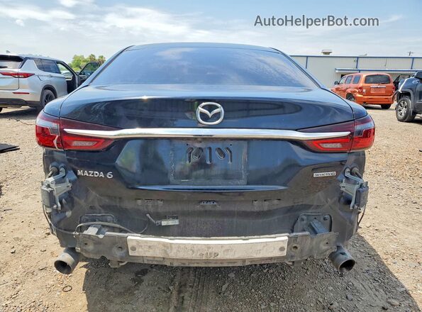JM1GL1VM4M1605498 2021 MAZDA 6 Черный Вид сзади
