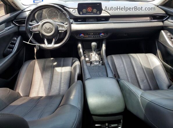 JM1GL1VM4M1605498 2021 MAZDA 6 Черный Вид панели приборов