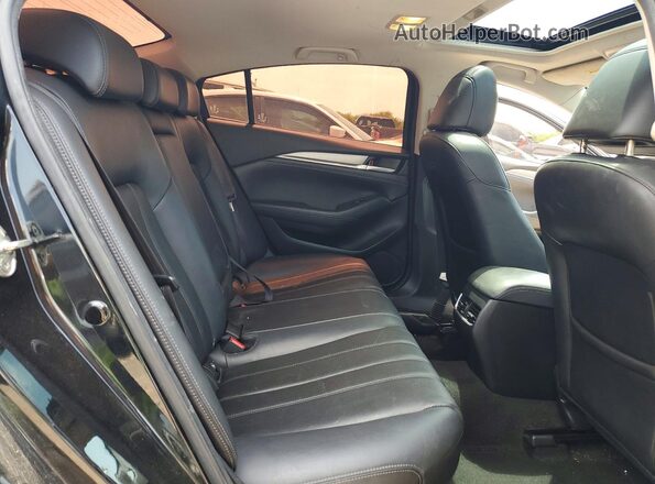 JM1GL1VM4M1605498 2021 MAZDA 6 Черный Вид задних сидений