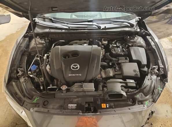 JM1GL1VM5K1506069 2019 MAZDA 6 Gray უკანა სალონის ხედი