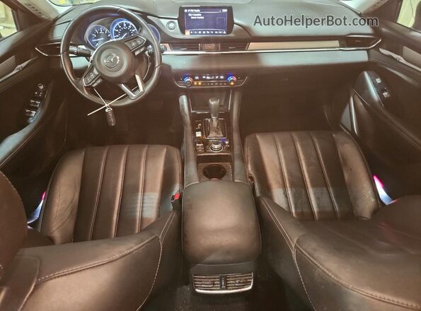 JM1GL1VM5K1506069 2019 MAZDA 6 Gray წინა პანელის ხედი