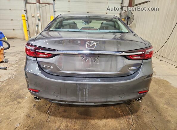 JM1GL1VM5K1506069 2019 MAZDA 6 Gray უკანა ხედი