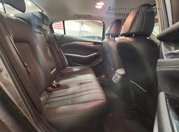 JM1GL1VM5K1506069 2019 MAZDA 6 Gray უკანა სავარძლების ხედი