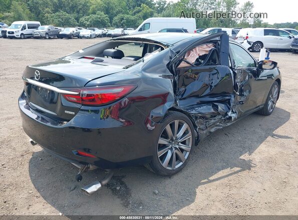 JM1GL1VM5L1524962 2020 MAZDA 6 Black Հետևի աջ