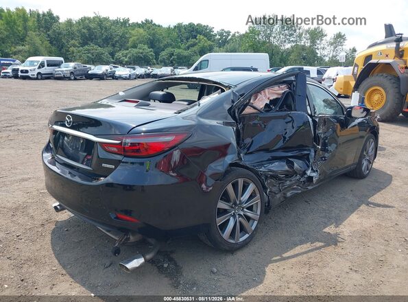 JM1GL1VM5L1524962 2020 MAZDA 6 Black Դիմացի տեսք