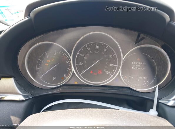 JM1GL1VM5L1524962 2020 MAZDA 6 Black Հետևի նստատեղերի տեսք