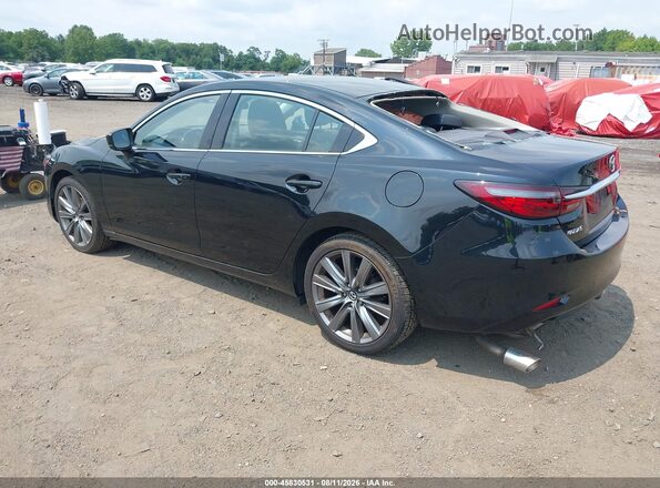 JM1GL1VM5L1524962 2020 MAZDA 6 Black Հետևի ձախ