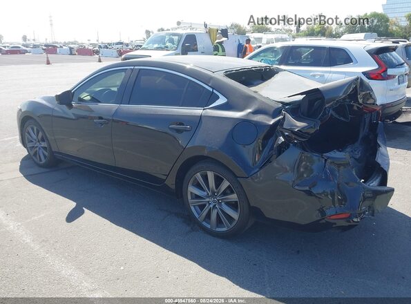 JM1GL1VM6J1307725 2018 MAZDA 6 Black Հետևի ձախ