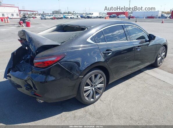 JM1GL1VM6J1307725 2018 MAZDA 6 Black Հետևի աջ