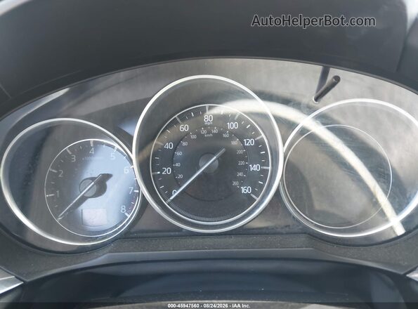 JM1GL1VM6J1307725 2018 MAZDA 6 Black Հետևի նստատեղերի տեսք