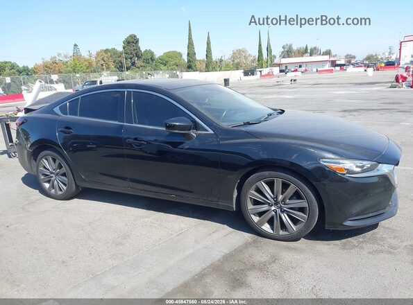 JM1GL1VM6J1307725 2018 MAZDA 6 Black Սալոնի հետևի տեսք