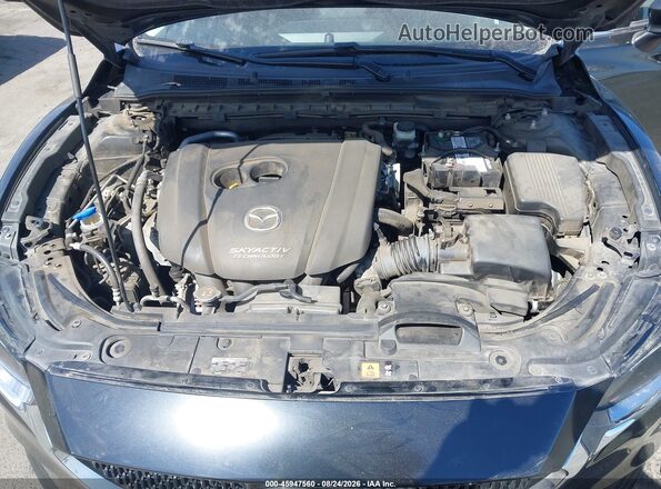 JM1GL1VM6J1307725 2018 MAZDA 6 Black Հետևի տեսք