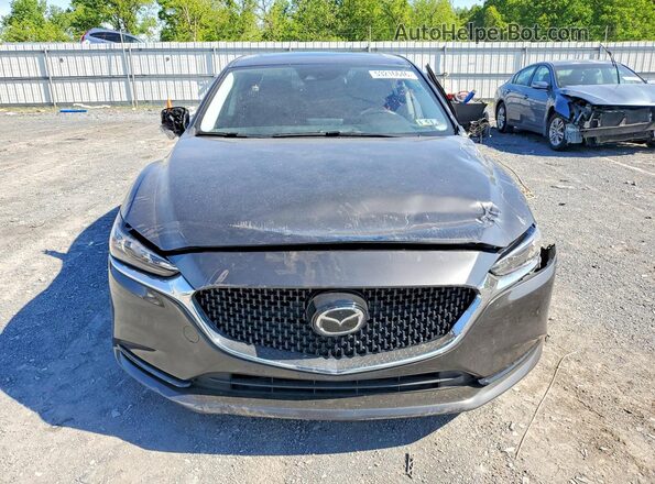 JM1GL1VM7L1512795 2020 MAZDA 6 Gray Դիմացի տեսք