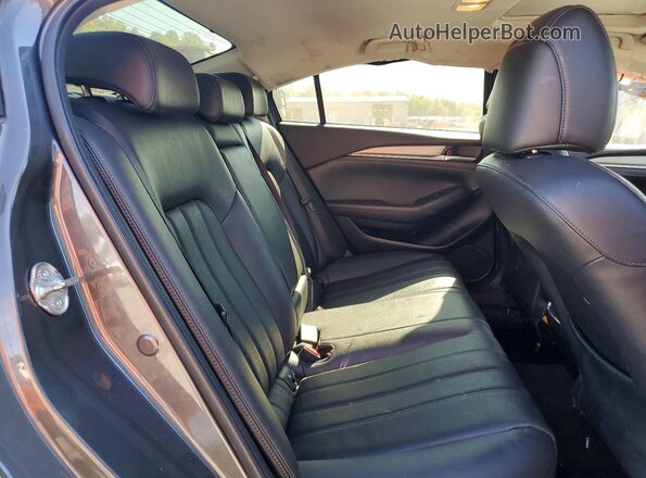 JM1GL1VM7L1512795 2020 MAZDA 6 Gray Հետևի նստատեղերի տեսք