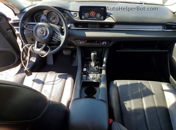 JM1GL1VM7L1512795 2020 MAZDA 6 Gray Առջևի վահանակի տեսք