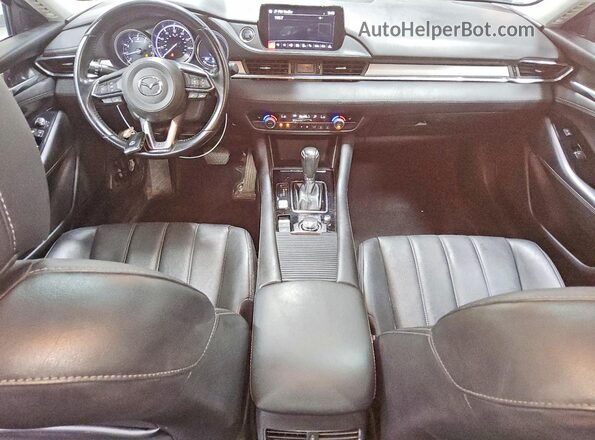 JM1GL1VM9L1516301 2020 MAZDA 6 Gray Widok deski rozdzielczej