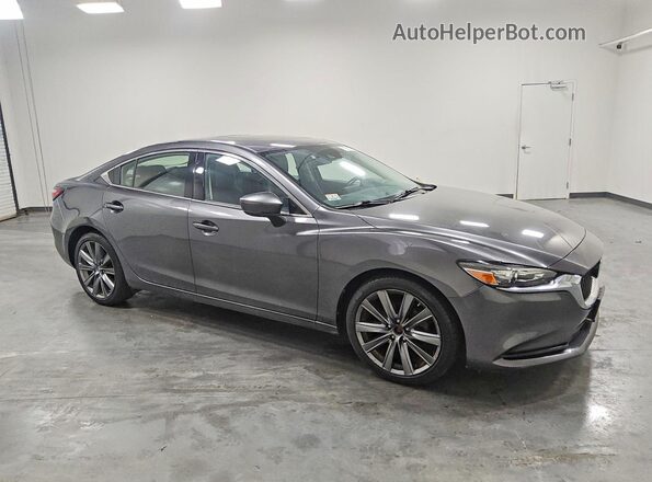 JM1GL1VM9L1516301 2020 MAZDA 6 Gray Przód prawy