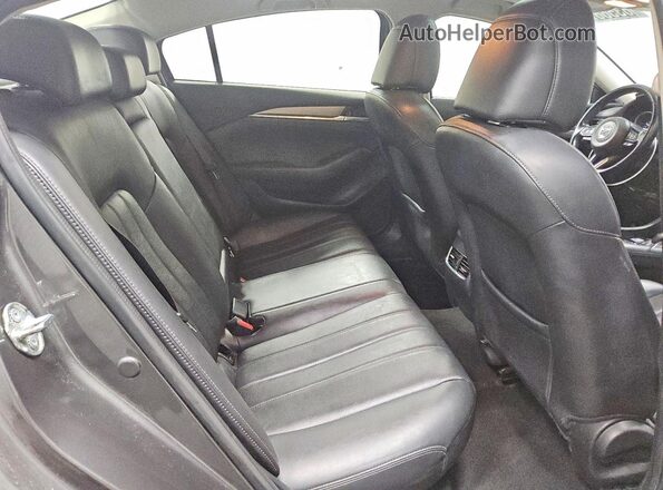 JM1GL1VM9L1516301 2020 MAZDA 6 Gray Widok tylnych siedzeń