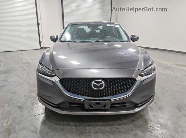JM1GL1VM9L1516301 2020 MAZDA 6 Gray Widok z przodu