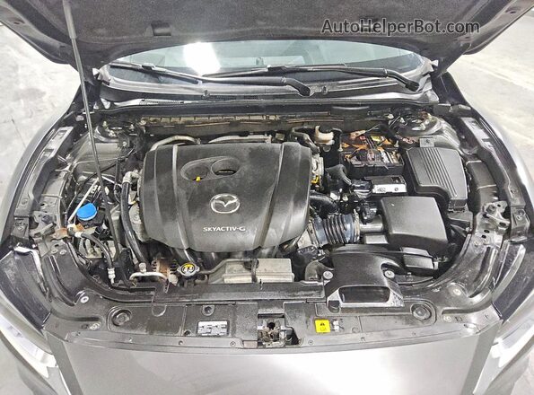 JM1GL1VM9L1516301 2020 MAZDA 6 Gray Widok wnętrza z tyłu