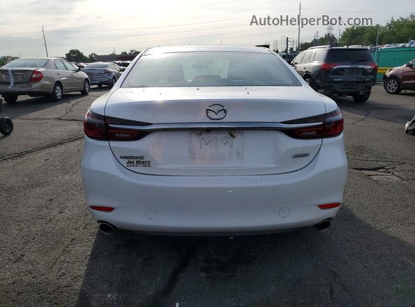 JM1GL1VMXJ1329386 2018 MAZDA 6 White Rear view