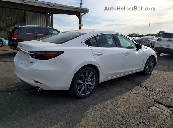 JM1GL1VMXJ1329386 2018 MAZDA 6 White Rear right