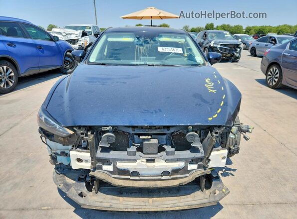 JM1GL1VMXK1503863 2019 MAZDA 6 Blue წინა ხედი