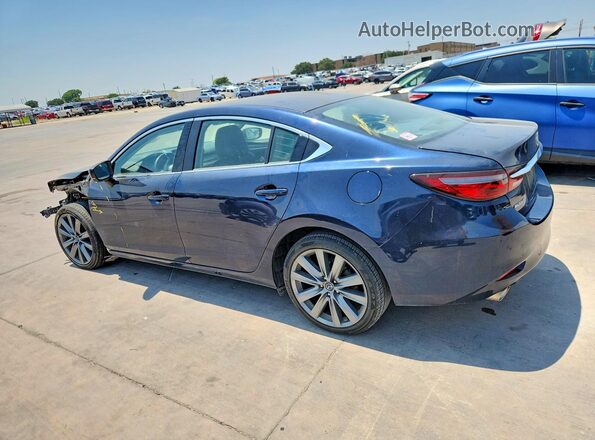 JM1GL1VMXK1503863 2019 MAZDA 6 Blue უკანა მარცხენა