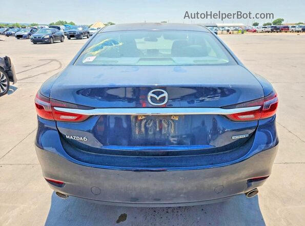 JM1GL1VMXK1503863 2019 MAZDA 6 Blue უკანა ხედი