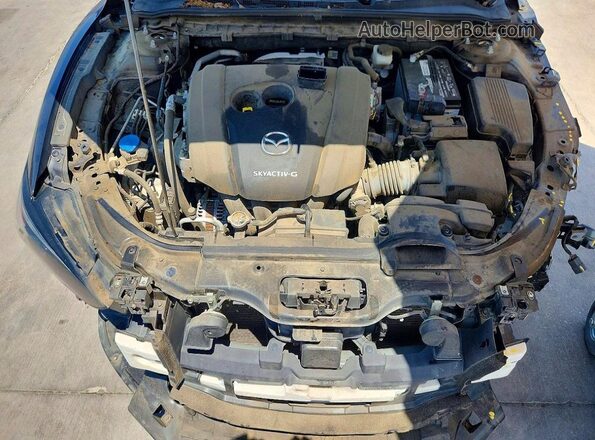 JM1GL1VMXK1503863 2019 MAZDA 6 Blue უკანა სალონის ხედი