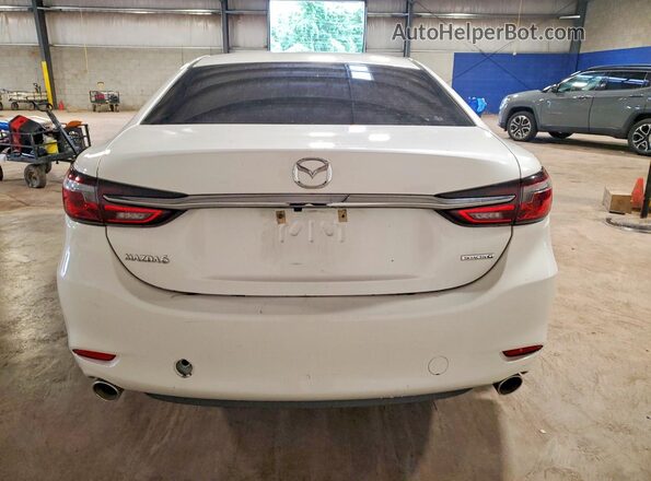 JM1GL1VMXL1524780 2020 MAZDA 6 White Հետևի տեսք