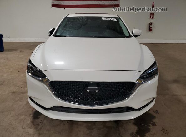 JM1GL1VMXL1524780 2020 MAZDA 6 White Սալոնի 360 աստիճան տեսք