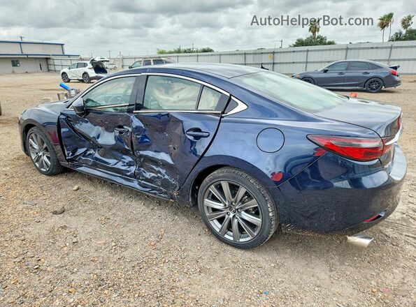 JM1GL1VMXM1620054 2021 MAZDA 6 Blue Tył lewy