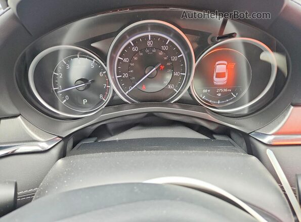 JM1GL1VMXM1620054 2021 MAZDA 6 Blue Widok zestawu wskaźników