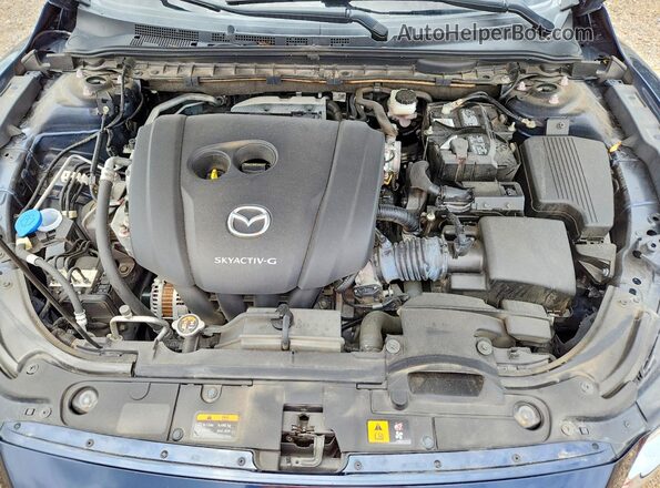 JM1GL1VMXM1620054 2021 MAZDA 6 Blue Widok wnętrza z tyłu