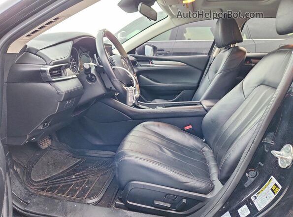 JM1GL1VY1J1323012 2018 MAZDA 6 Black Front interior view