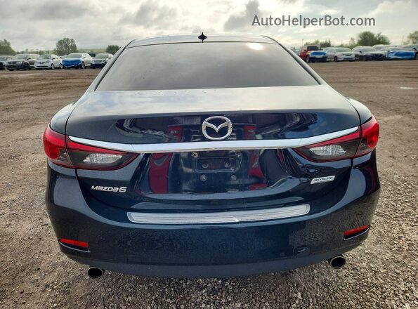 JM1GL1W50H1101057 2017 MAZDA 6 Black Rear view