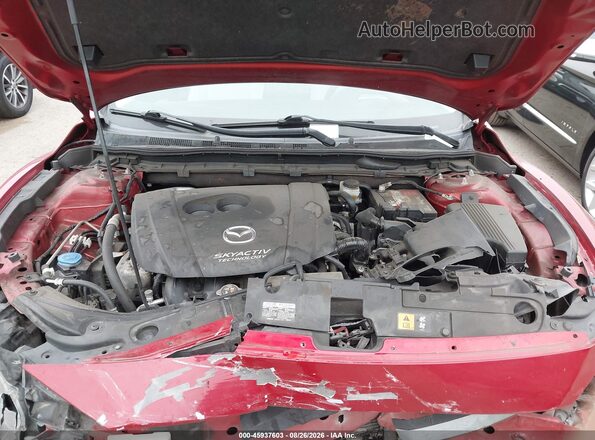 JM1GL1W50H1106324 2017 MAZDA 6 Red Հետևի տեսք