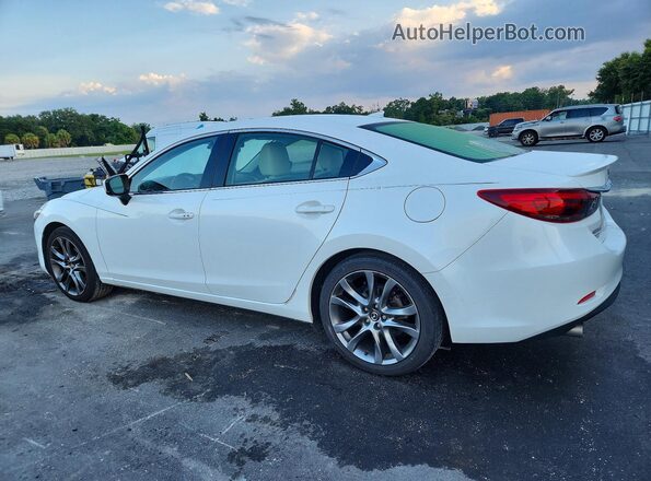 JM1GL1W50H1154504 2017 MAZDA 6 White Задня ліва чверть