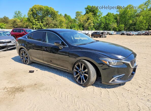 JM1GL1W52H1129006 2017 MAZDA 6 Black Передня права чверть