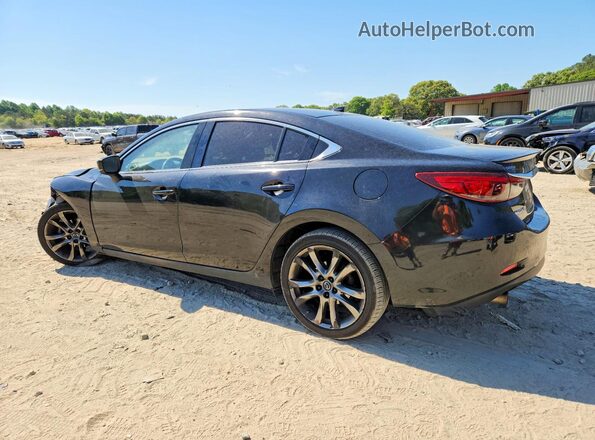 JM1GL1W52H1129006 2017 MAZDA 6 Black Задня ліва чверть