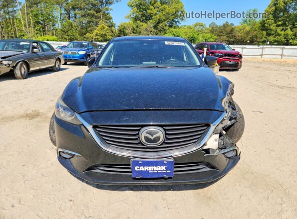 JM1GL1W52H1129006 2017 MAZDA 6 Black Вид спереду