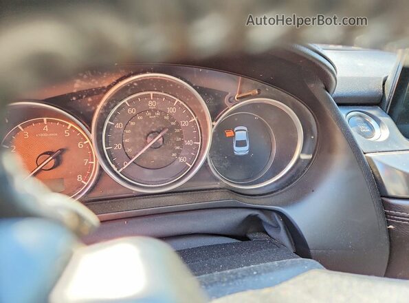 JM1GL1W52H1129006 2017 MAZDA 6 Black Вид щитка приладів