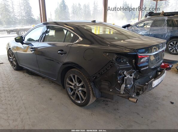 JM1GL1W59H1119654 2017 MAZDA 6 Black Trasero izquierdo