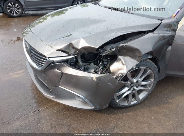 JM1GL1W5XH1118349 2017 MAZDA 6 Brown Դիմացի տեսք